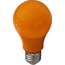 Ecola classic   LED color 12,0W A60 220V E27 Orange Оранжевая 360° (композит) 110x60