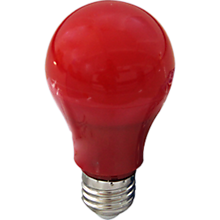 Ecola classic   LED color 12,0W A60 220V E27 Red Красная 360° (композит) 110x60