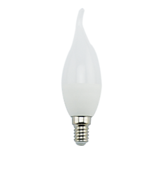 Ecola candle LED Premium 9,0W 220V E14 2700K свеча на ветру (композит) 129x37
