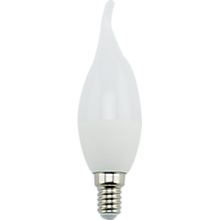 Ecola candle   LED Premium  9,0W 220V E14 4000K свеча на ветру (композит) 129x37