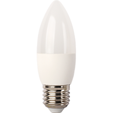 Ecola Light candle   LED  7,0W 220V E27 2700K свеча (композит) 103x37