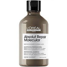 Шампунь Serie Expert Absolut Repair Molecular для молекулярного восстановления волос, 300 мл